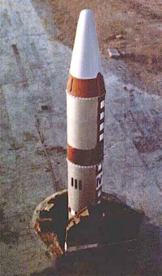 R36M (SS-18 Satan) Russian Intercontinental Ballistic Missile