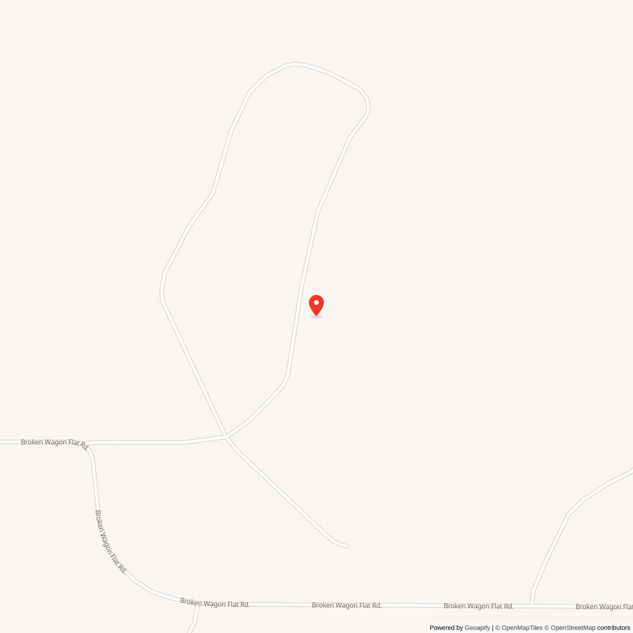 Map showing location of Titan I 569-A Missile Silo Mountain Home AFB Idaho