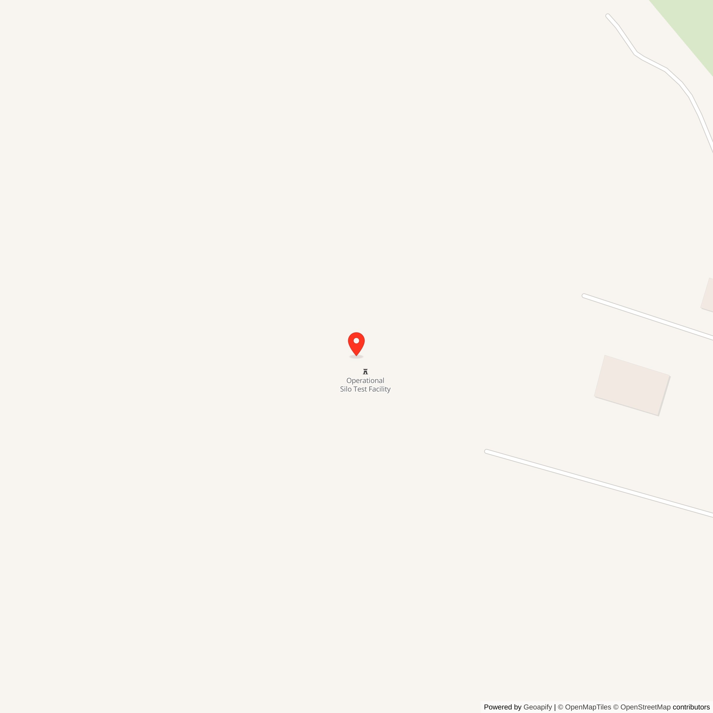 Map showing location of Titan I OSTF-8 Missile Silo Vandenberg AFB