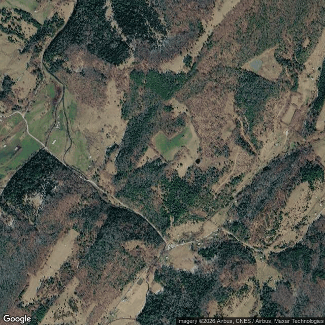 Current Google Satellite Image of Sugar Grove Navy Information Operations Command, West Virginia