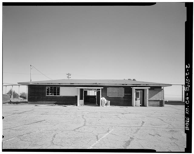 Mill Valley Early Warning Radar Station  EXTERIOR ELEVATION OF BUILDING 103, LOOKING EAST.