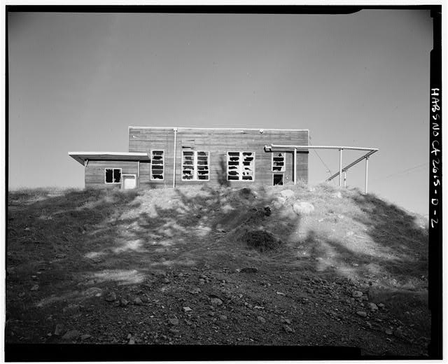 Mill Valley Radar Station MECHANICAL SHOP, BUILDING SHOP, LOOKING NORTHEAST.