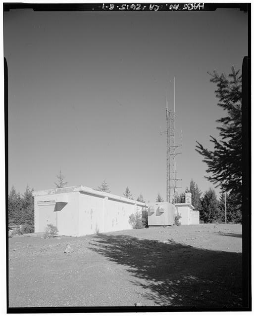 Mill Valley Early Warning Radar EXTERIOR VIEW OF THE BOWLING ALLEY, BUILDING 106, LOOKING NORTH.