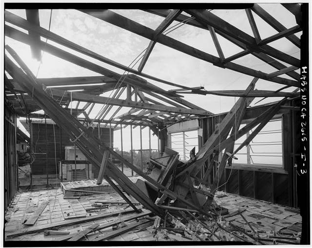 Mill Valley Early Warning Radar INTERIOR VIEW OF AUDITORIUM, BUILDING 203, LOOKING SOUTHWEST.