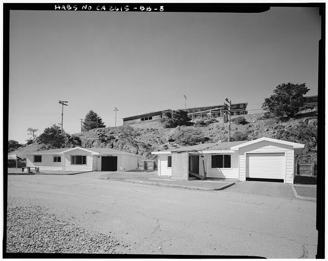 Mill Valley Early Warning Radar Station HOUSES 604 AND 605 FRONT ELEVATIONS, LOOKING WEST.