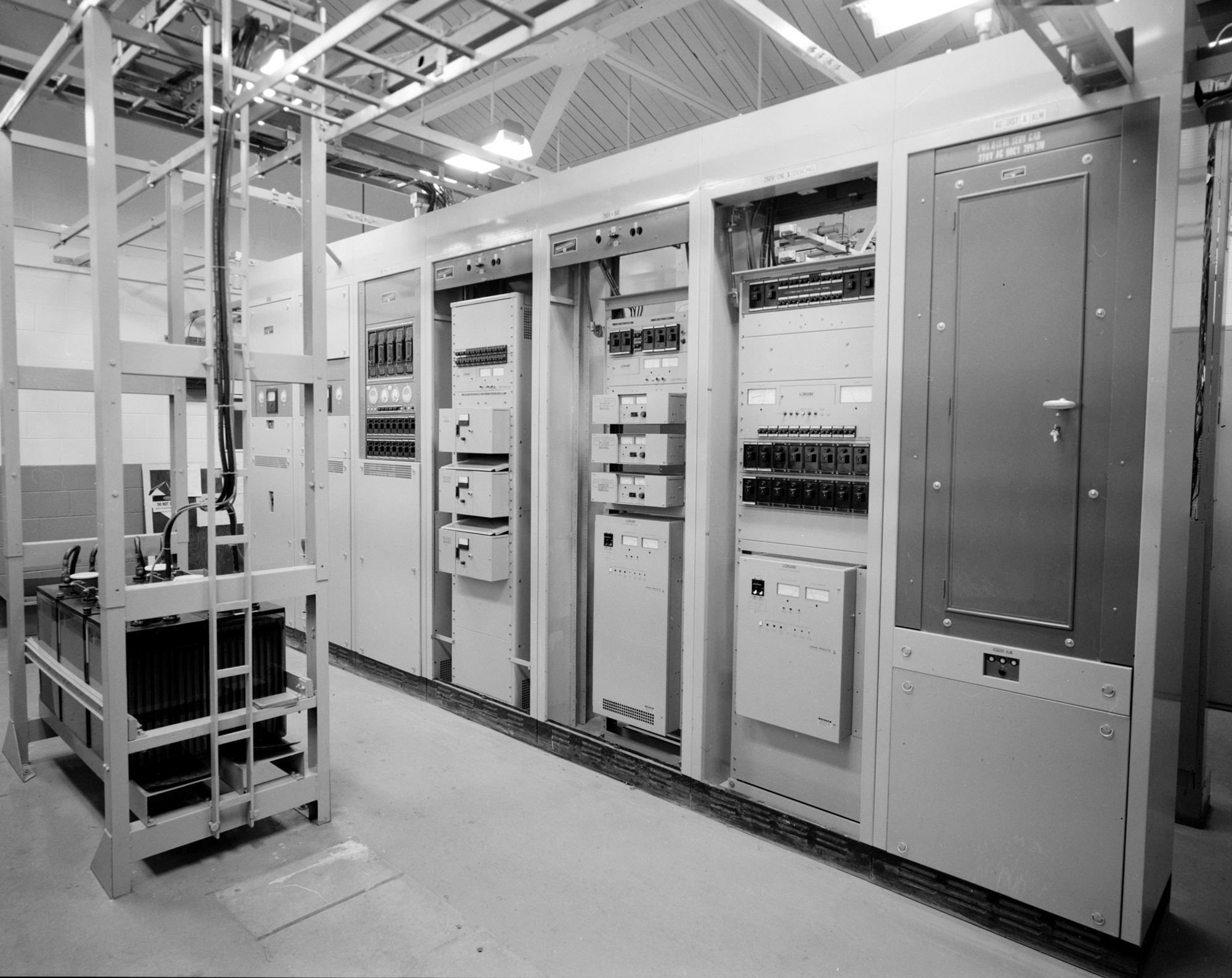  View of Bay, Showing Equipment Which Powers the Station