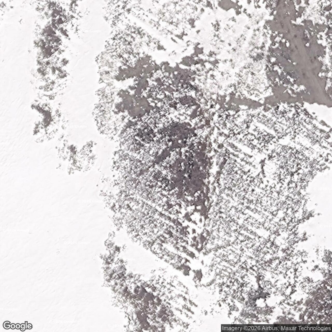 Current Google Satellite Image of Granite Mountain Radio Relay Station, Alaska