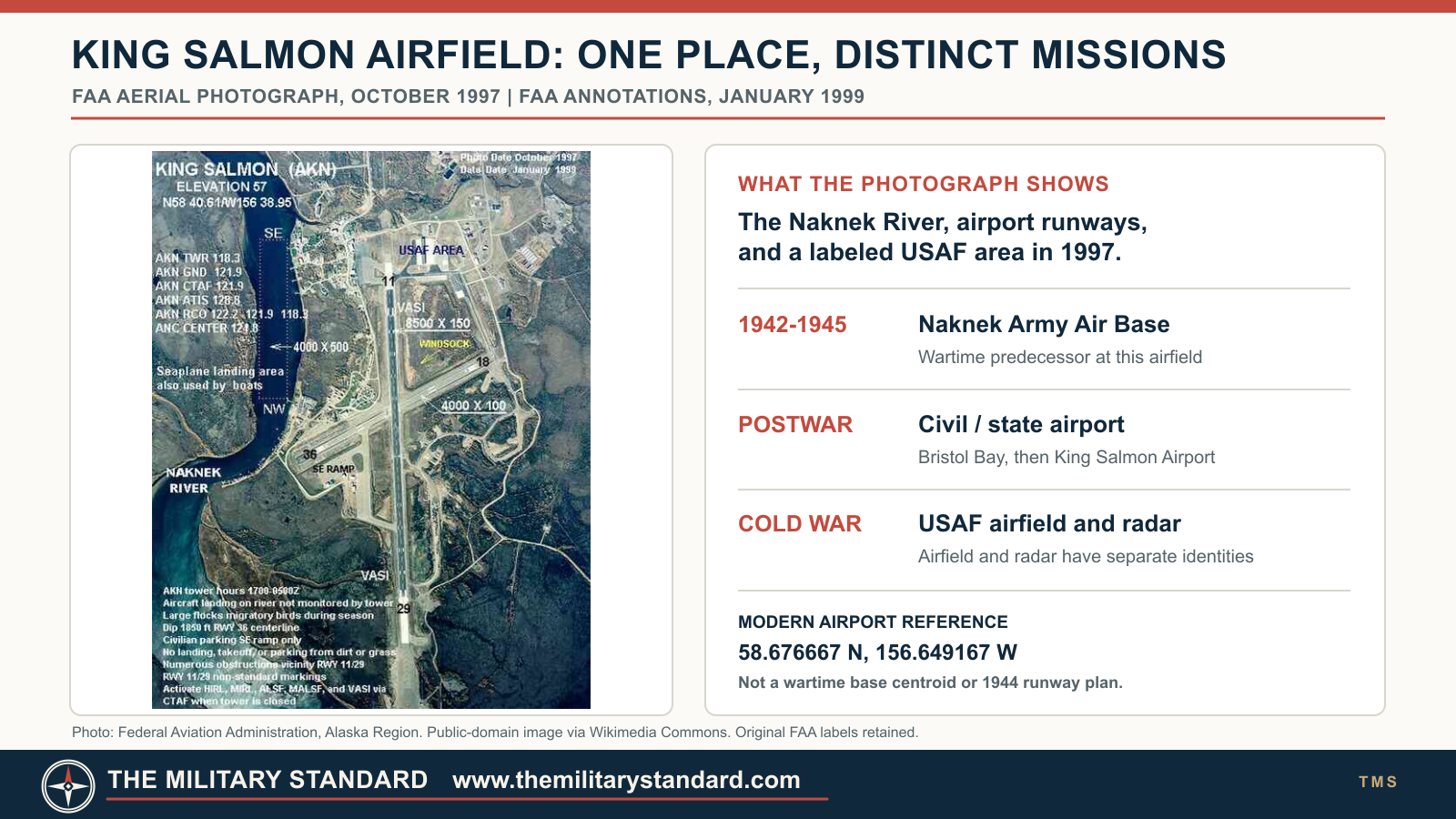 FAA 1997 aerial of King Salmon Airport