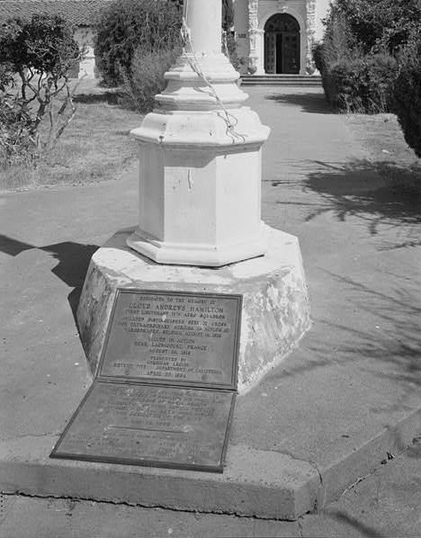 FLAGPOLE PLAQUE