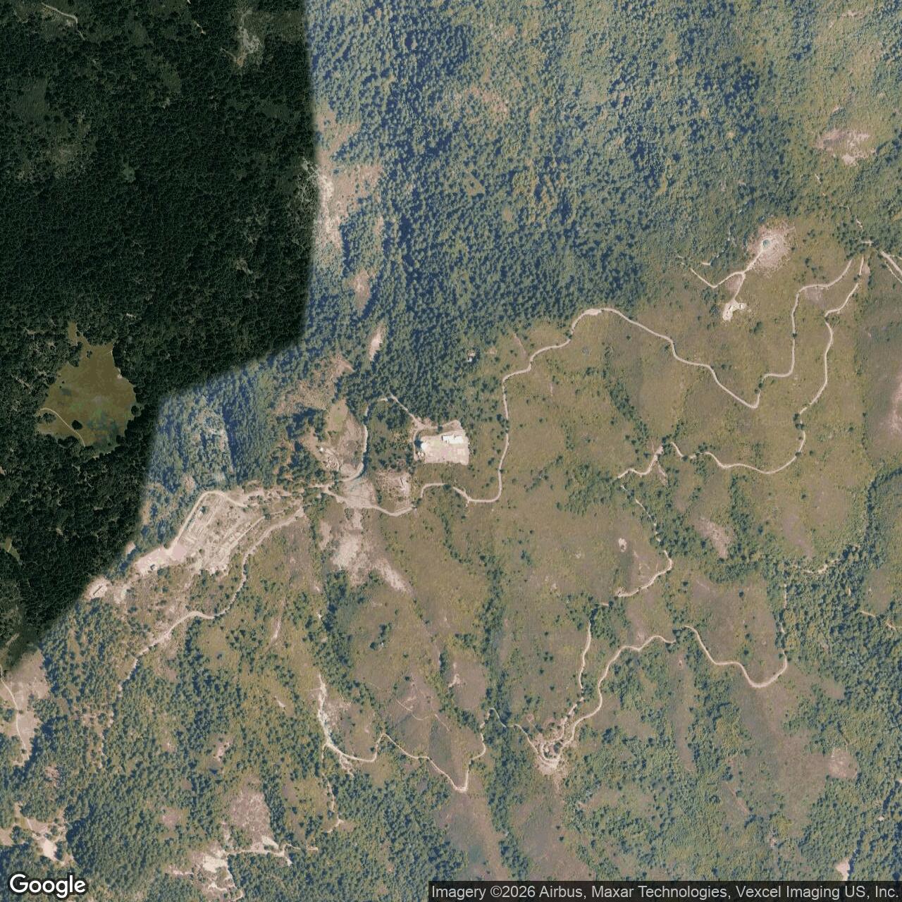 Current Google Satellite Image of Mill Valley Air Force Station, California