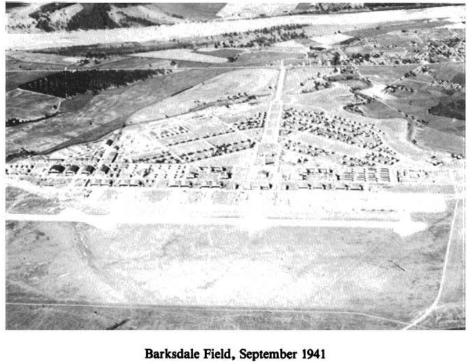 Historic Aerial Photo of Barksdale Field 1941