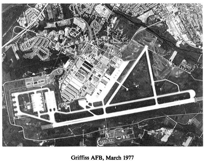 Historic Aerial Photo of Griffiss Air Force Base 1977
