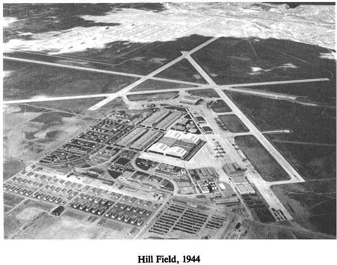 Historic Aerial Photo of Hill Field 1944