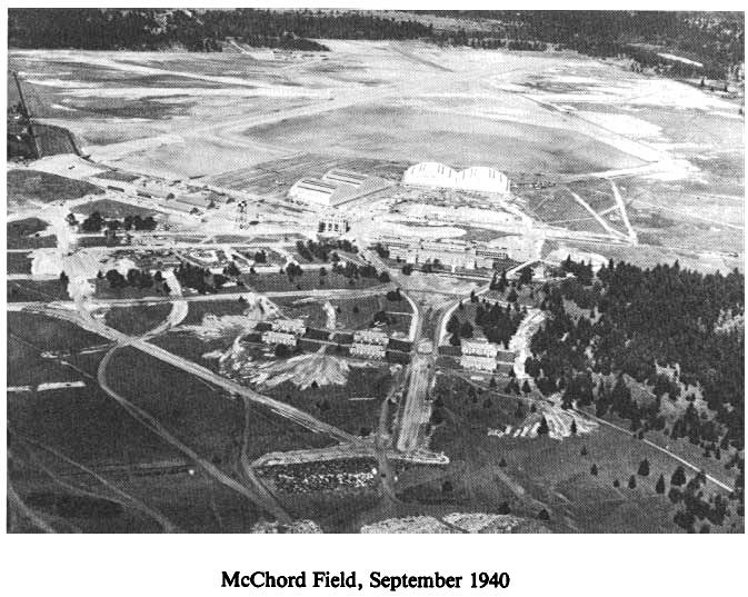 Historic Aerial Photo of McChord Field 1940