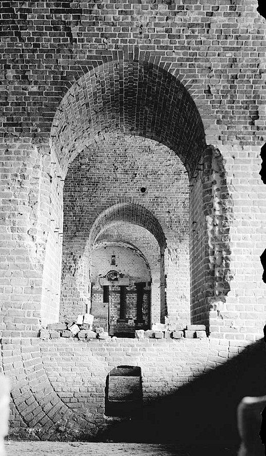 6.  Historic American Buildings Survey C. E. Peterson, Photographer 1935-36 OFFICERS' QUARTERS INTERIOR WALL