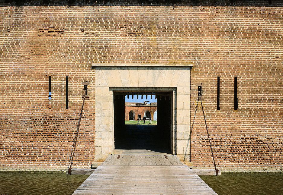 Entrance into the Fort