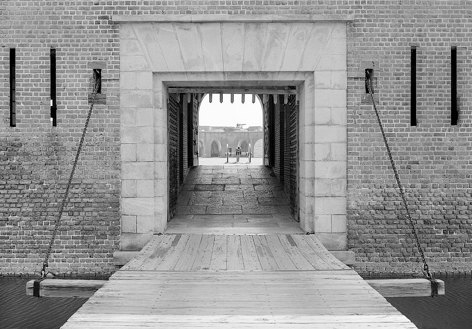 Close View of Entrance into the Fort.
