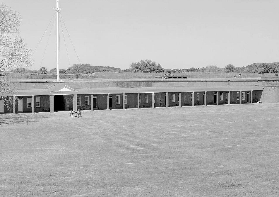 View of Interior Facade of Gorge Wall Looking from Southeast to Northwest at the Northern Half of the Wall ( See Also HABS No. GA-2158-56 &Amp; 57).