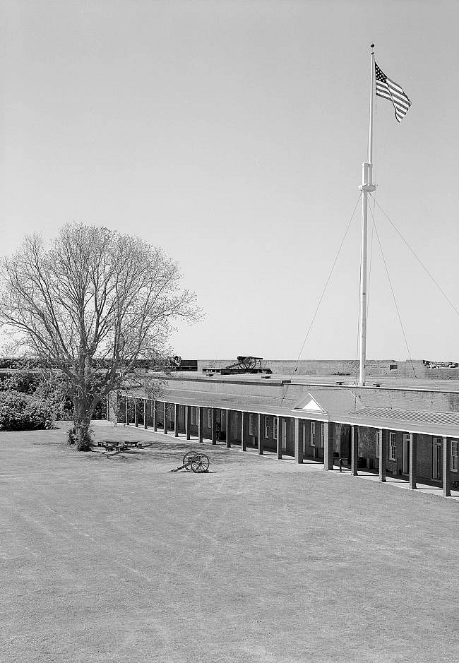 Interior Facade of Gorge Wall Looking toward the Southwest Corner from a Northeast Position (See HABS No. GA-2158-39).
