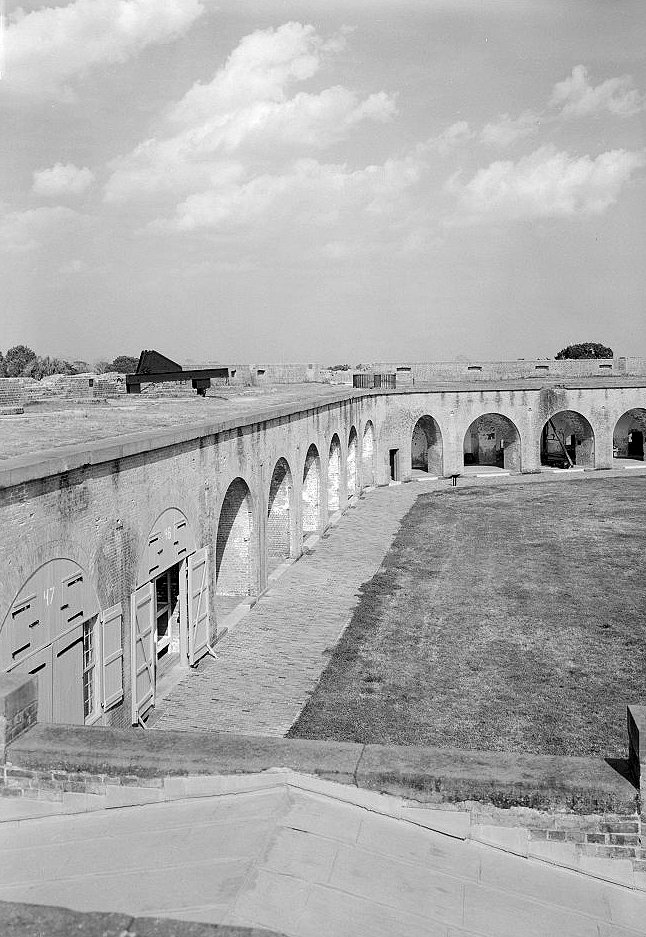 View of (Interior) North Wall and North End of Northeast Wall.