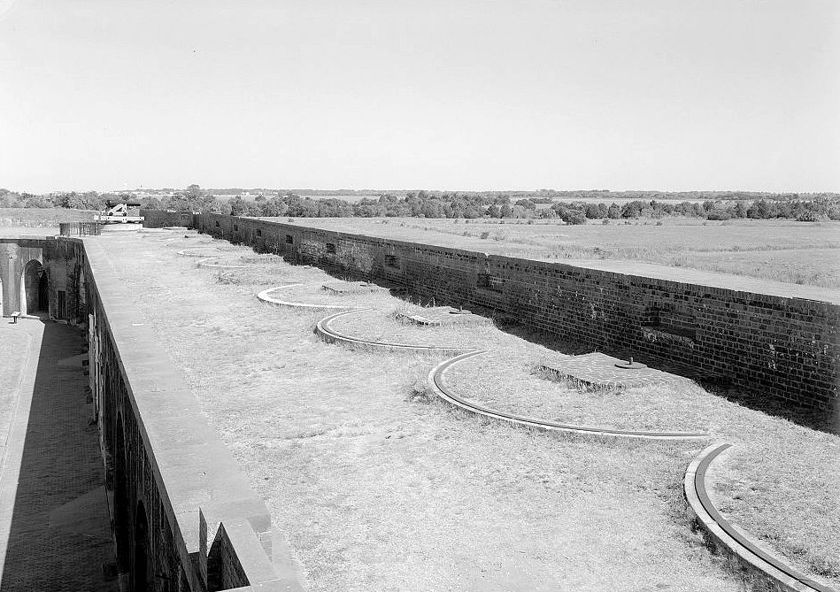 Duplicate of the Hsitoric View "FORT PULASKI (/) MOUTH of SAVANNAH RIVER and TYBEE ISLAND, GA.&Quot;