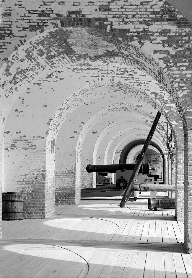 Closer View of the Northeast Gun Gallery