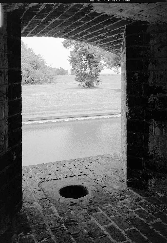 Interior View, Embrasure Casemate #50 Looking Northeast