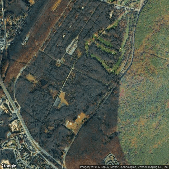 Current Google Satellite Image of Picatinny Arsenal, New Jersey