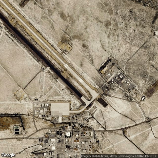 Current Google Satellite Image of Dugway Proving Ground, Utah