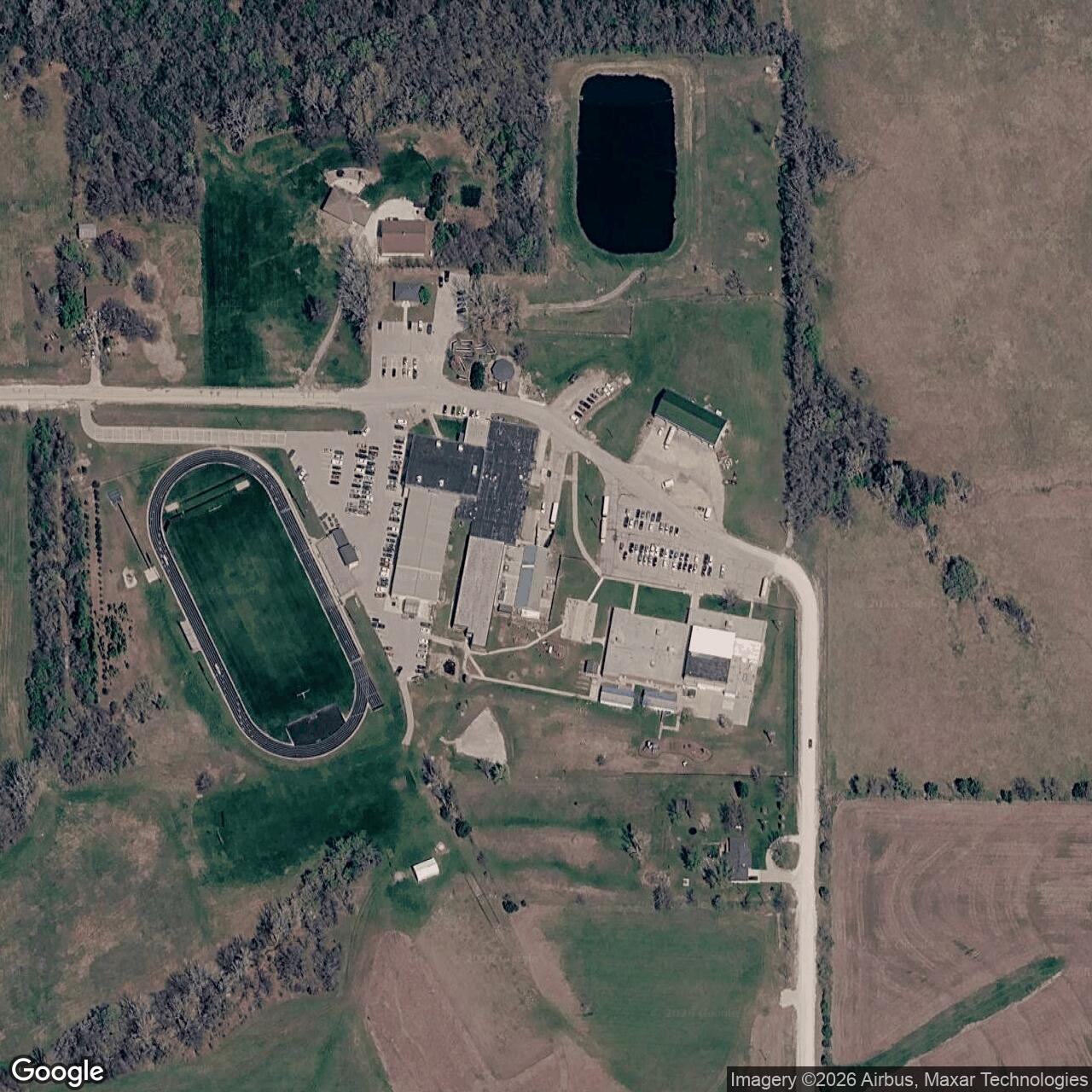 Current Google Satellite Image of Atlas E Site 548-9, Kansas