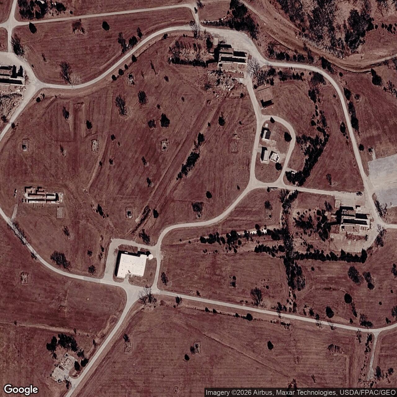 Current Google Satellite Image of Atlas D Site 549-A, Nebraska