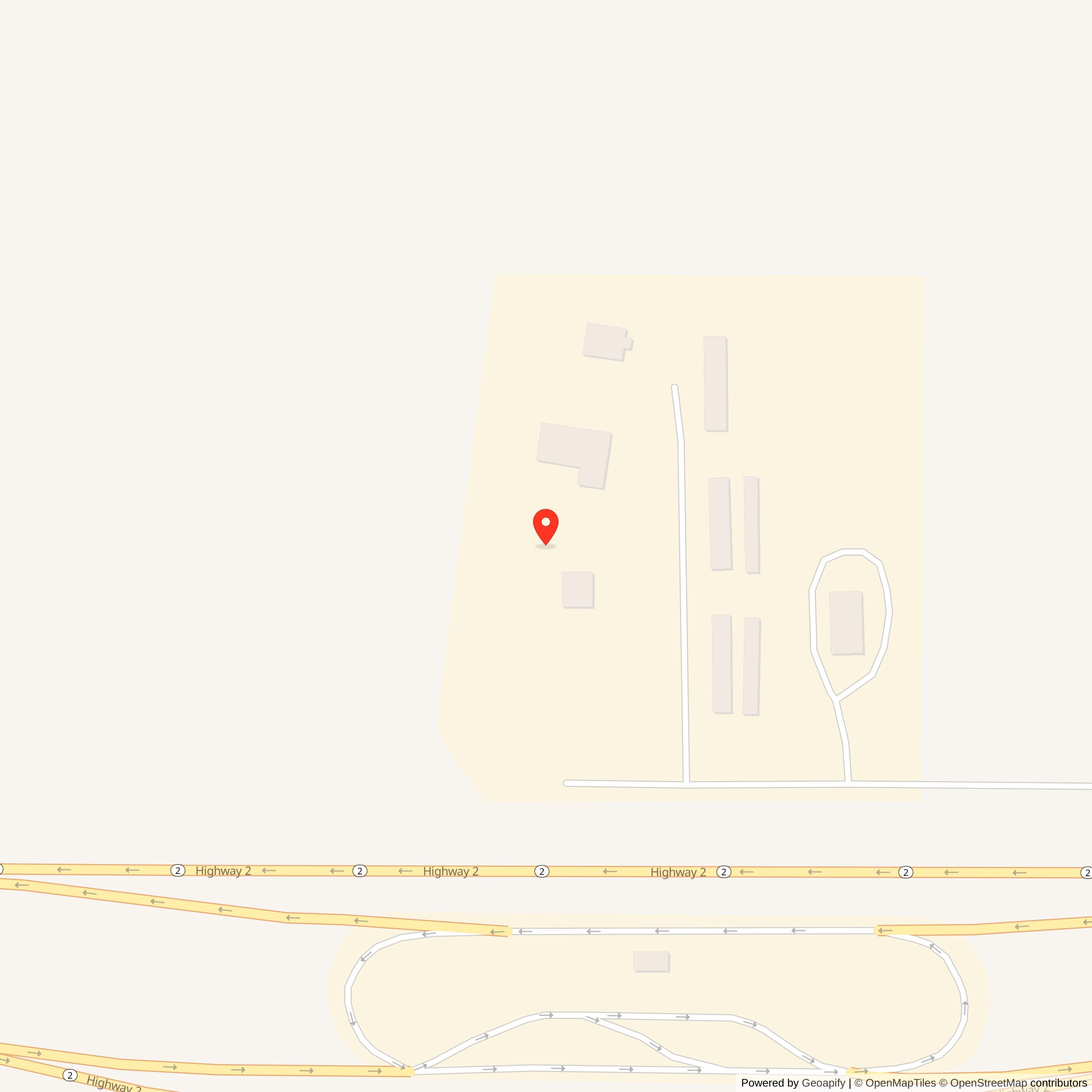 Map showing location of Atlas F Site 551-4, Nebraska