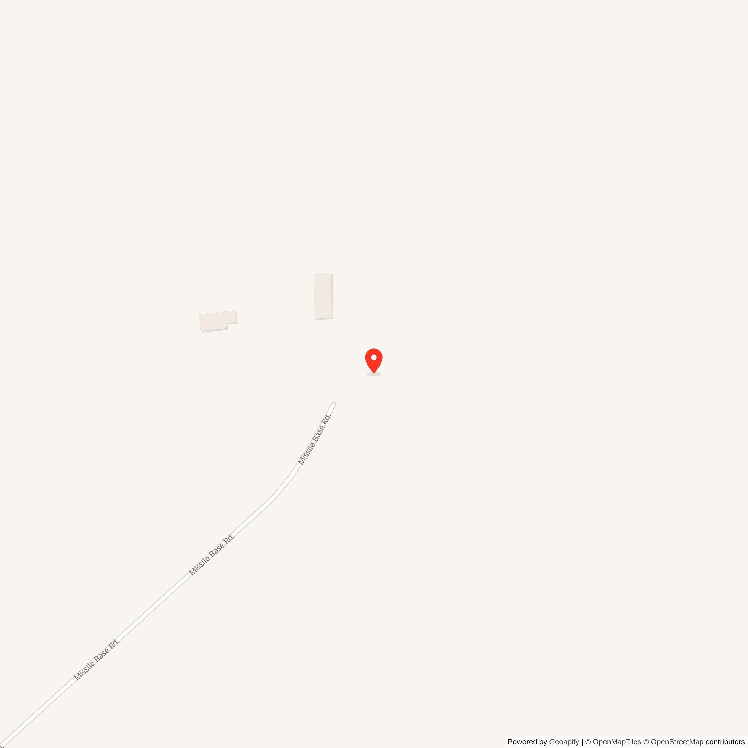Map showing location of Atlas F Site 556-1, New York