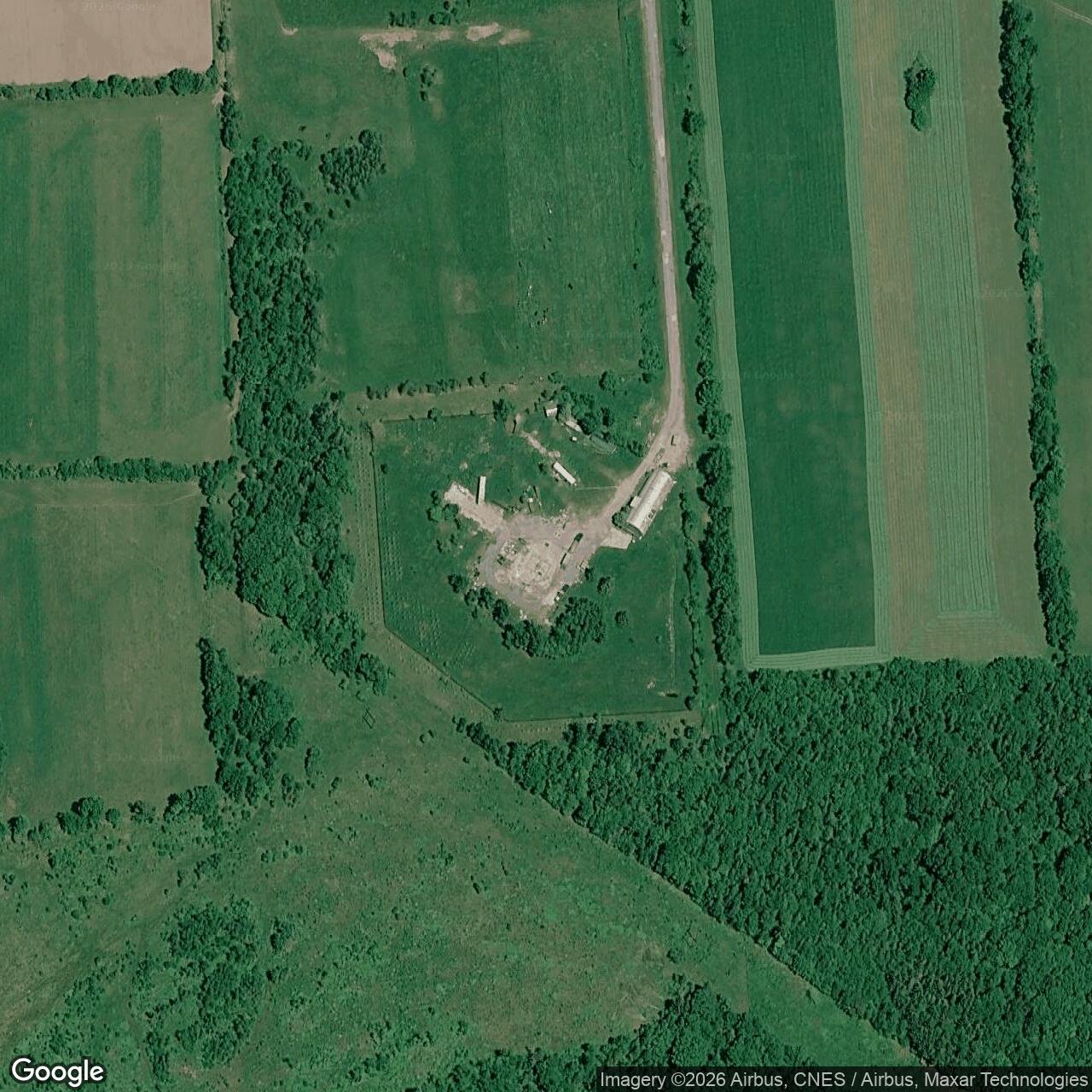 Current Google Satellite Image of Atlas F Site 556-10, New York