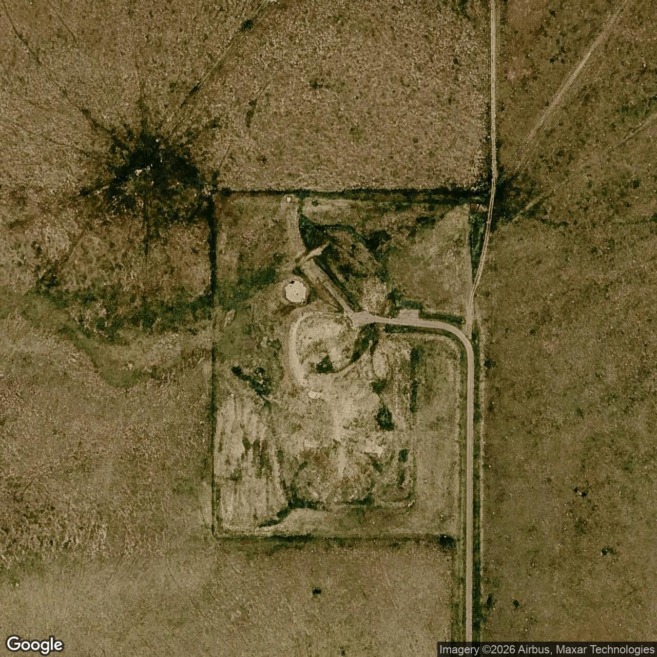 Current Google Satellite Image of Atlas E Site 566-6, Colorado