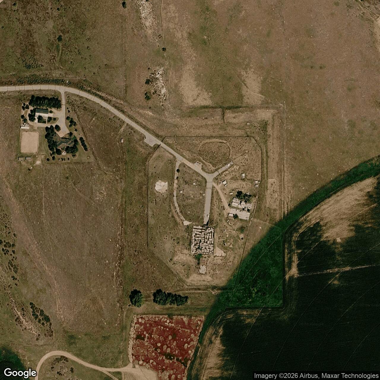 Current Google Satellite Image of Atlas E Site 566-9, Colorado