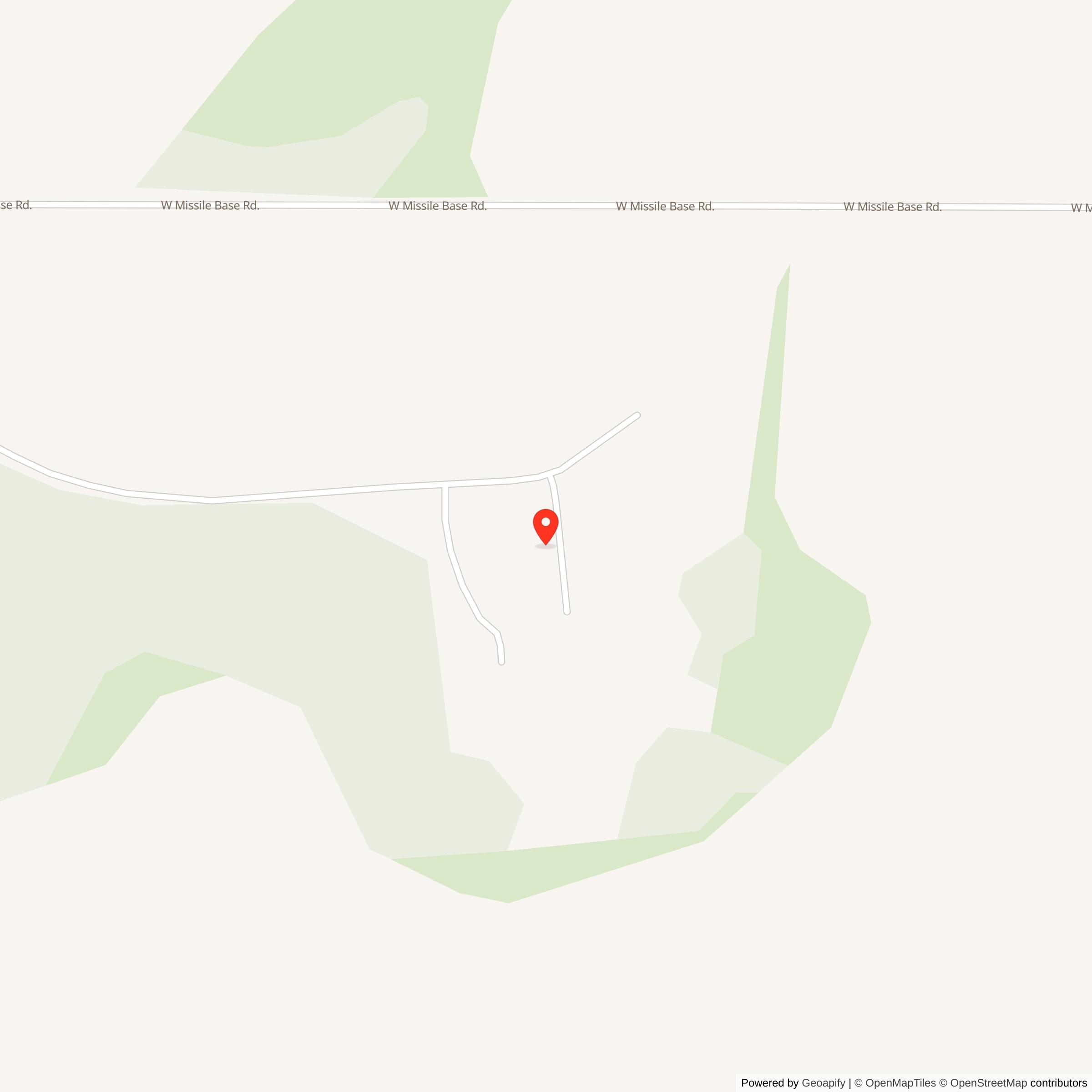 Map showing location of Atlas E Site 567-3, Idaho