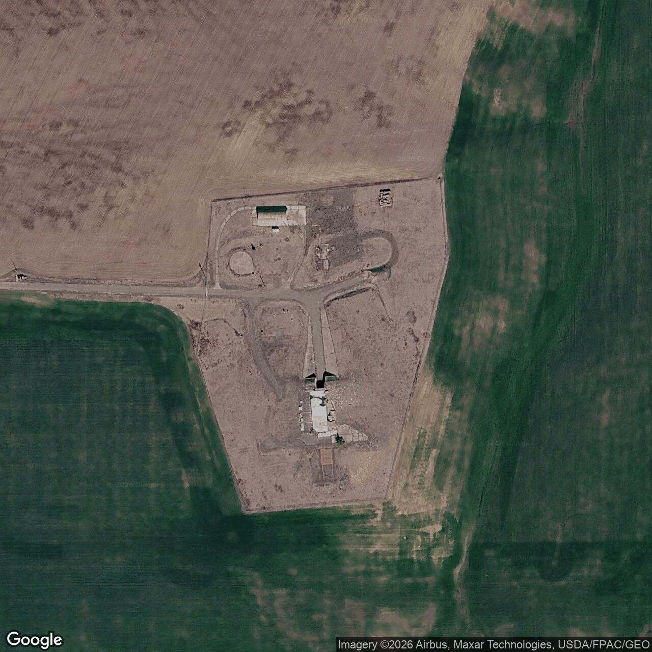 Current Google Satellite Image of Atlas E Site 567-8, Washington