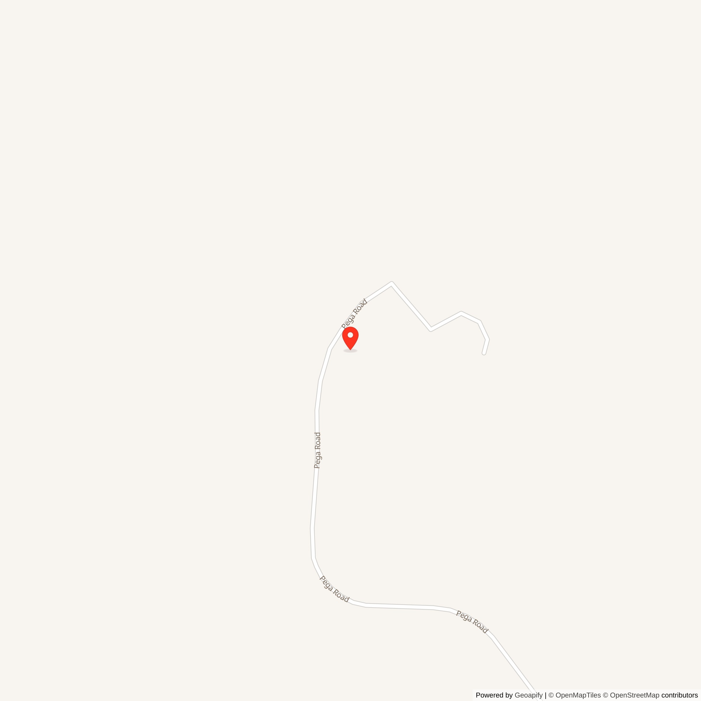 Map showing location of Atlas E Site 576-C, California