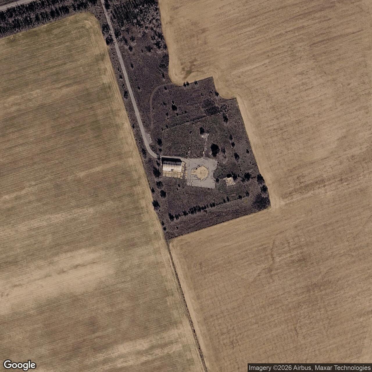 Current Google Satellite Image of Atlas F Site 577-7, Texas