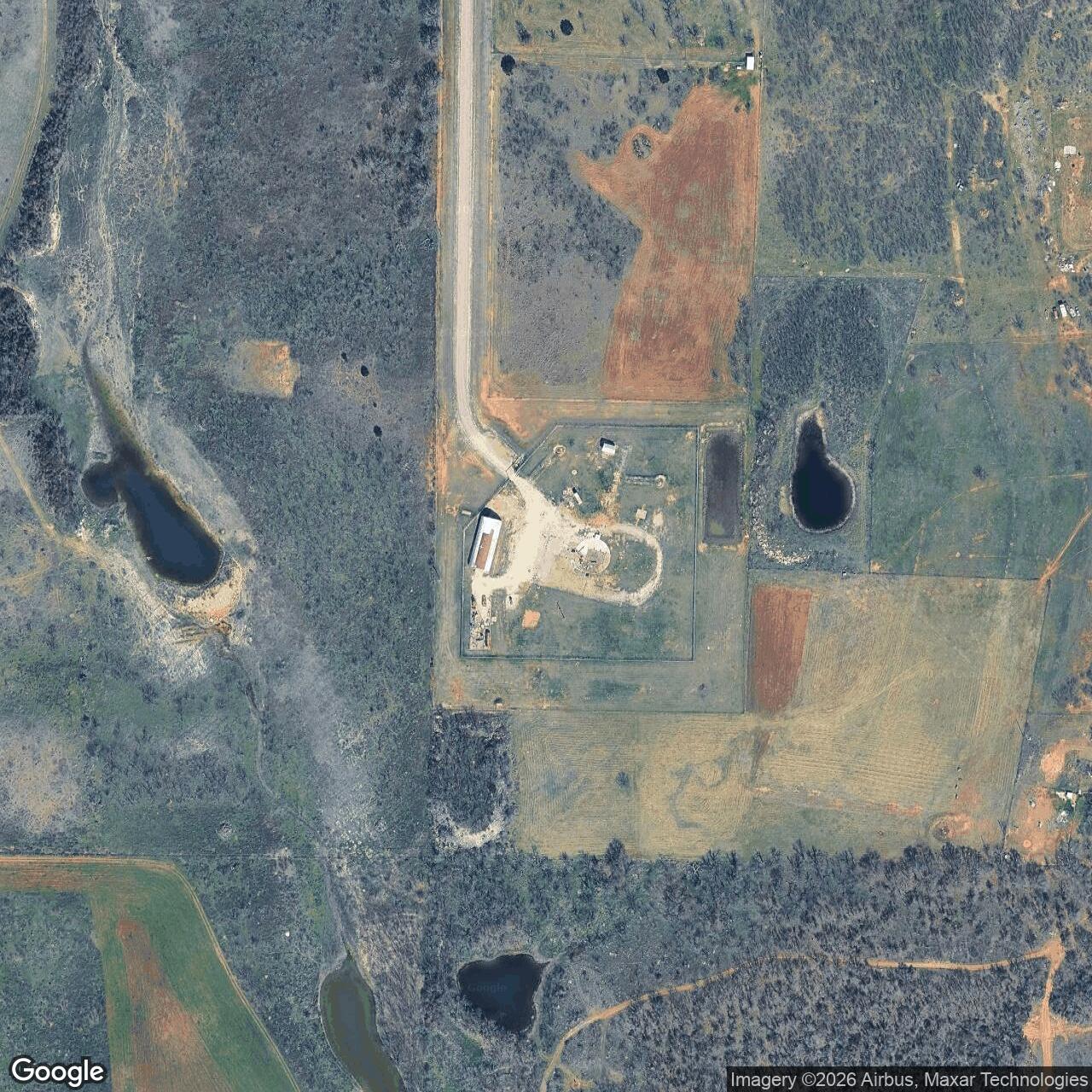 Current Google Satellite Image of Atlas F Site 578-3, Texas