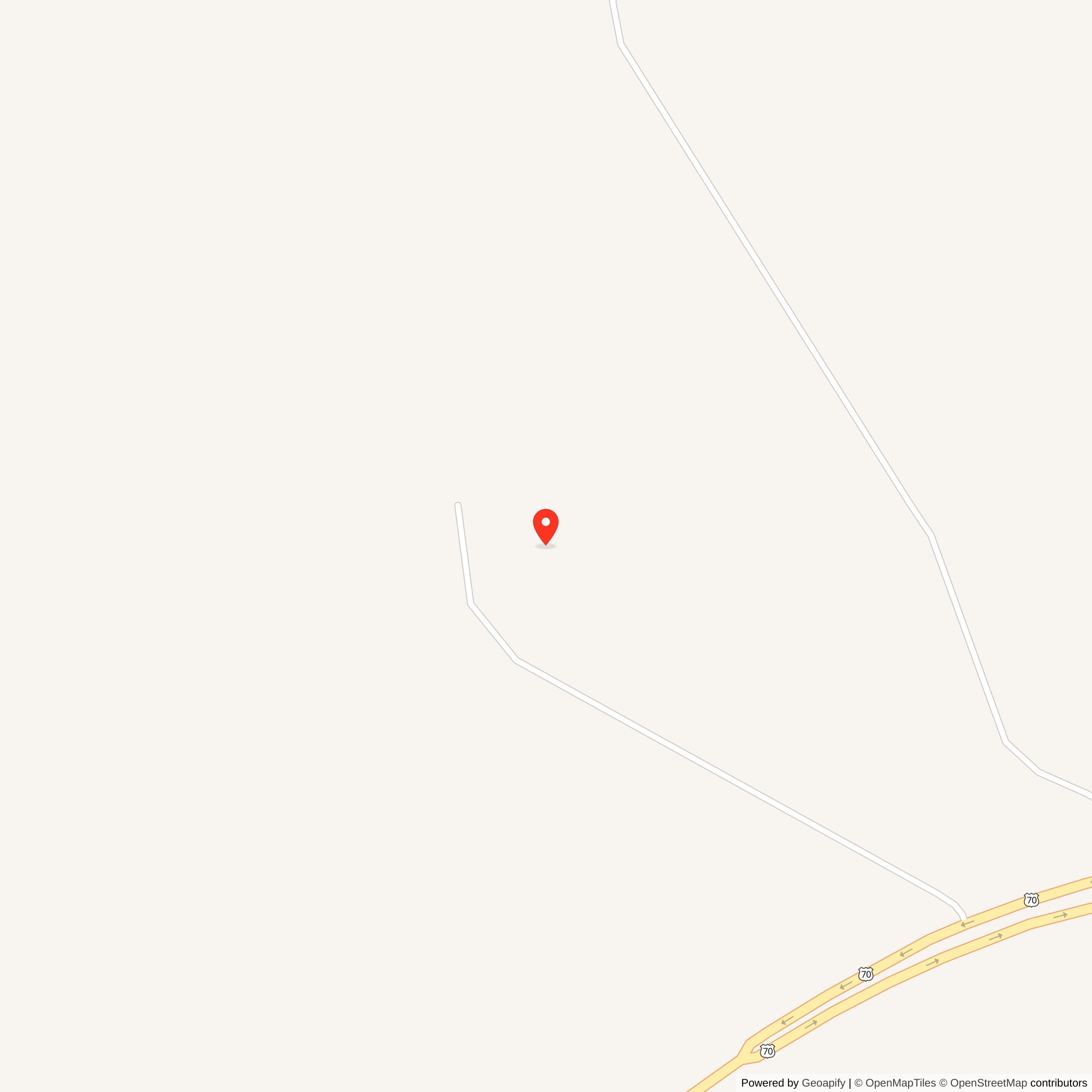 Map showing location of Atlas F Site 579-9, New Mexico