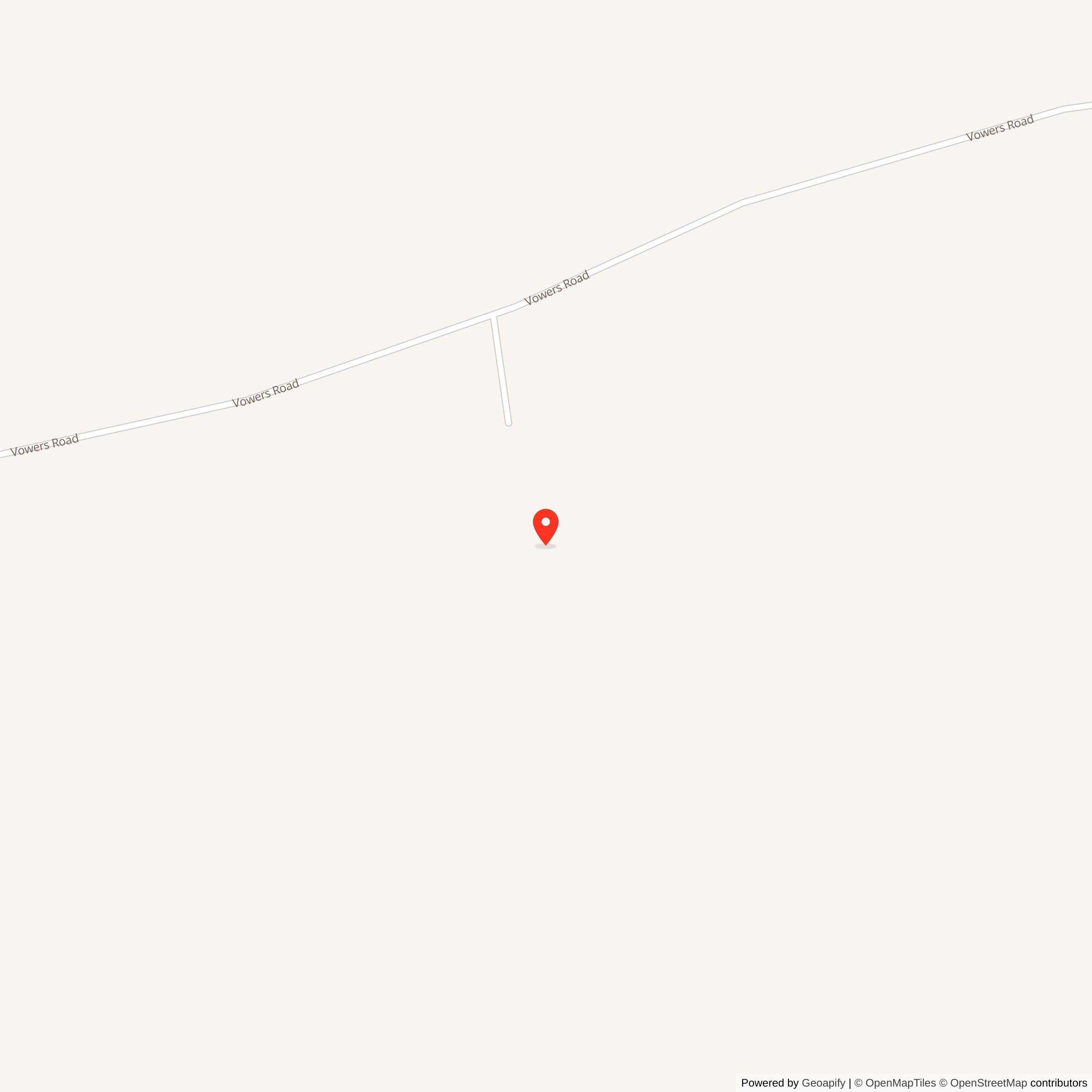 Map Showing Street Level location of Minuteman Launch Facility Q-03, Wyoming