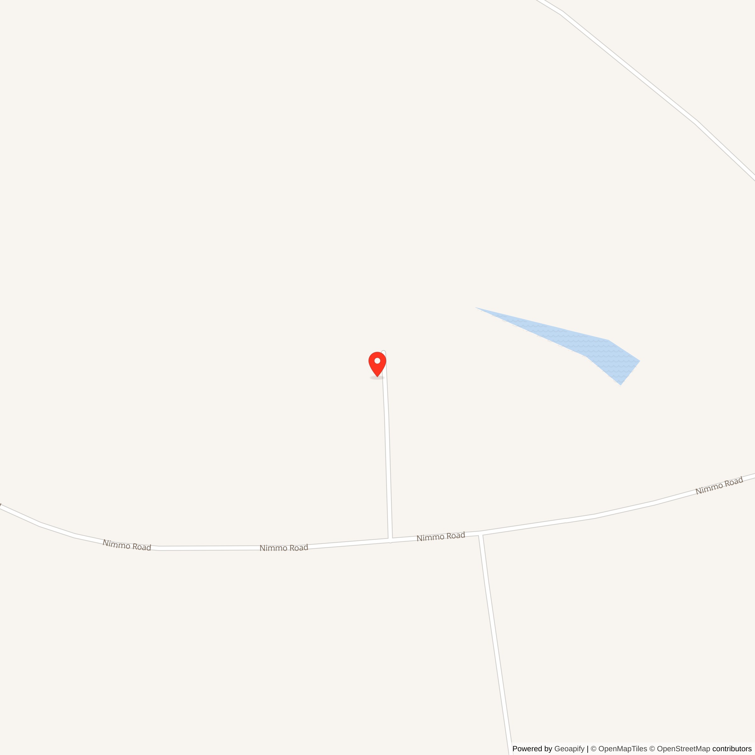 Map Showing Street Level location of Minuteman Launch Facility Q-05, Wyoming