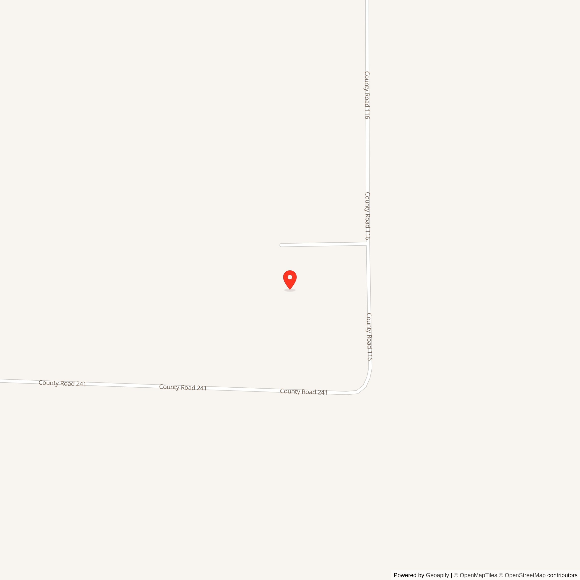Map Showing Street Level location of Minuteman Launch Facility Q-08, Wyoming