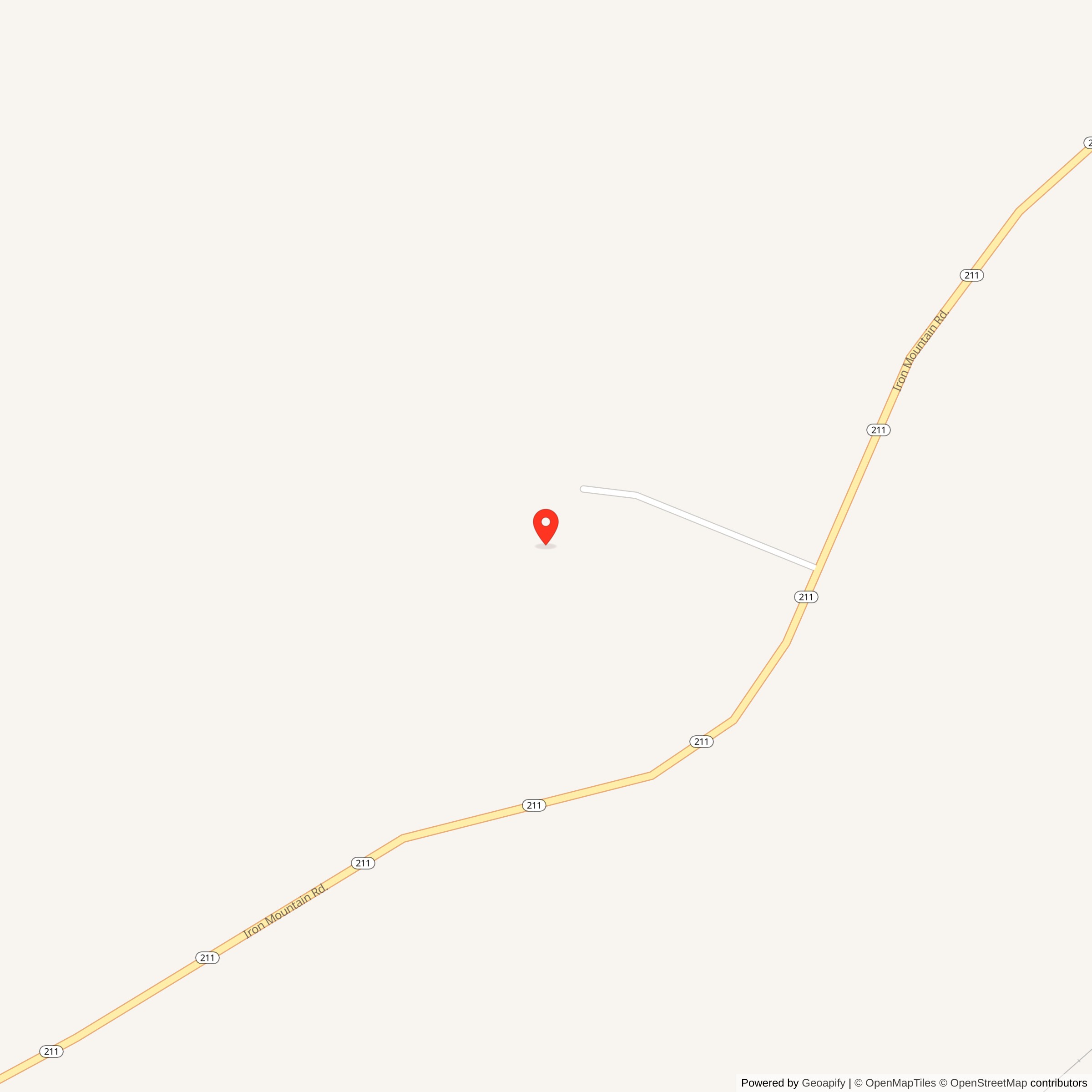 Map Showing Street Level location of Minuteman Launch Facility Q-10, Wyoming