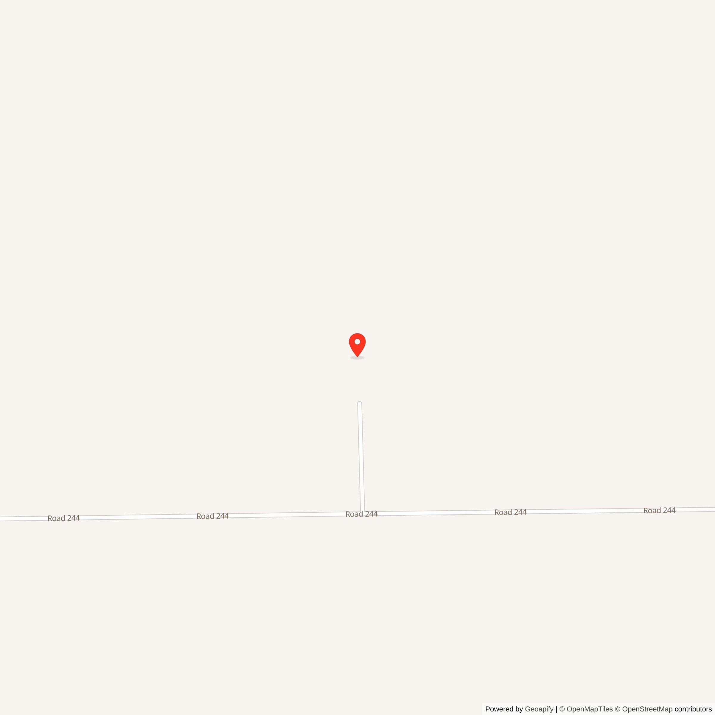 Map Showing Street Level location of Minuteman Launch Facility Q-11, Wyoming