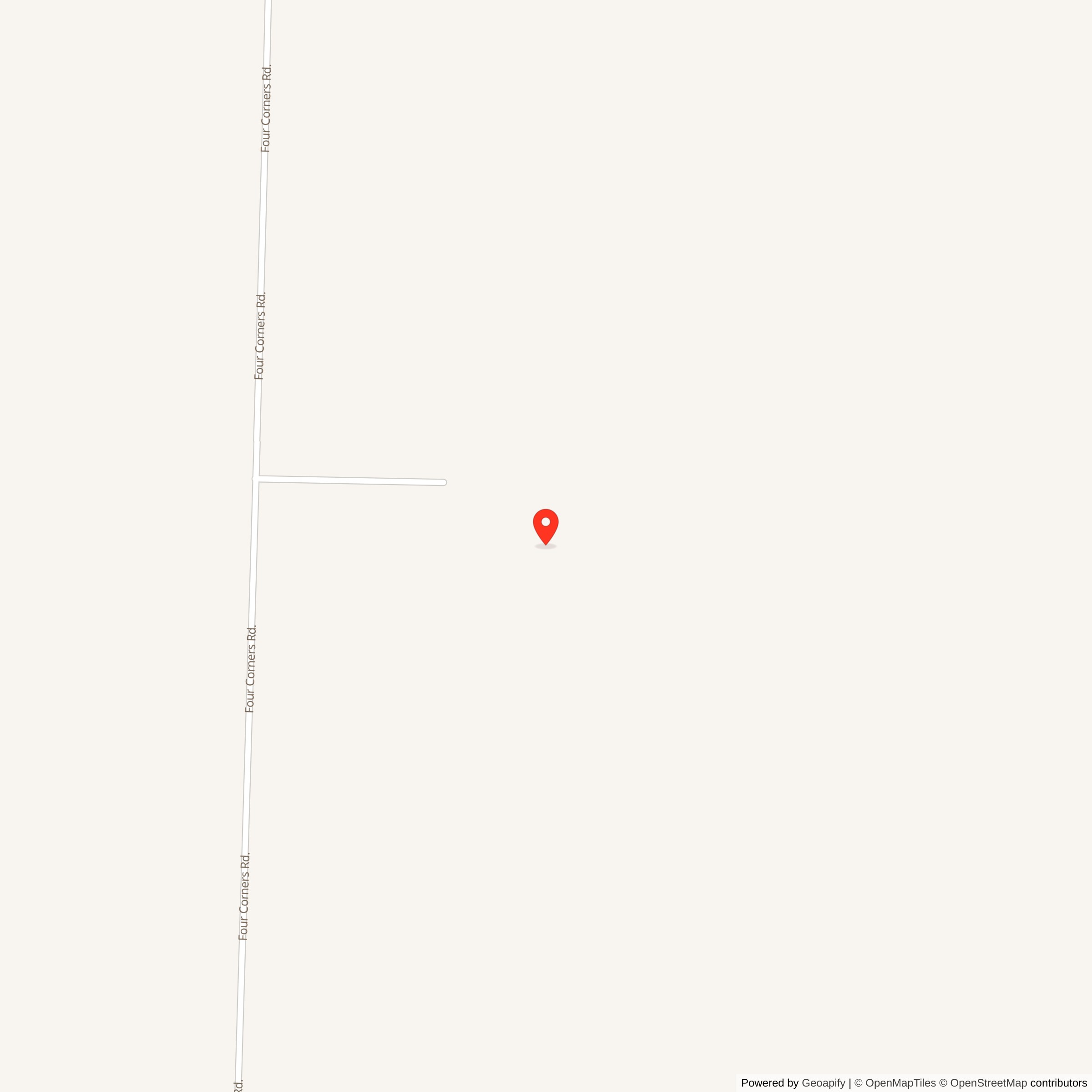 Map Showing Street Level location of Minuteman Launch Facility R-03, Wyoming