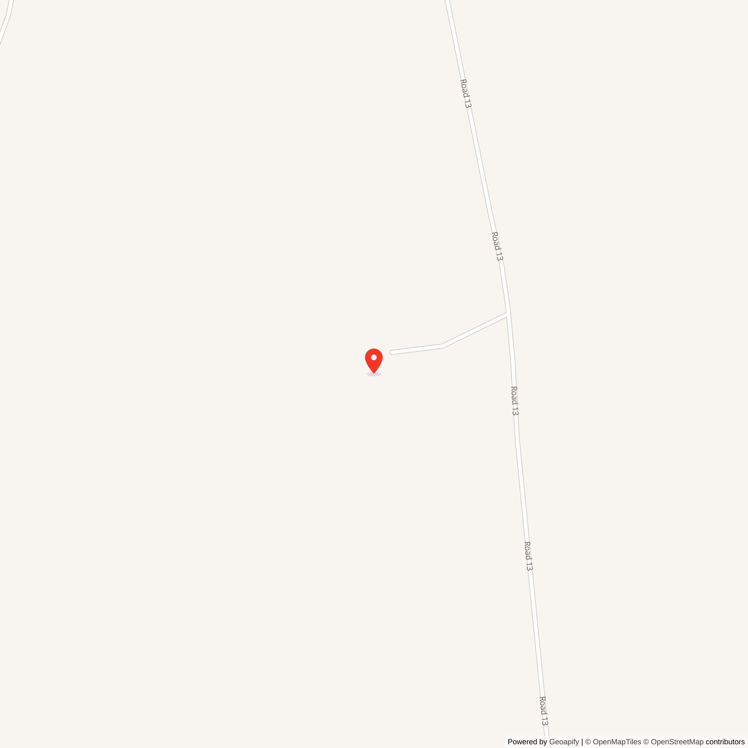Map Showing Street Level location of Launch Facility R-05, Wyoming