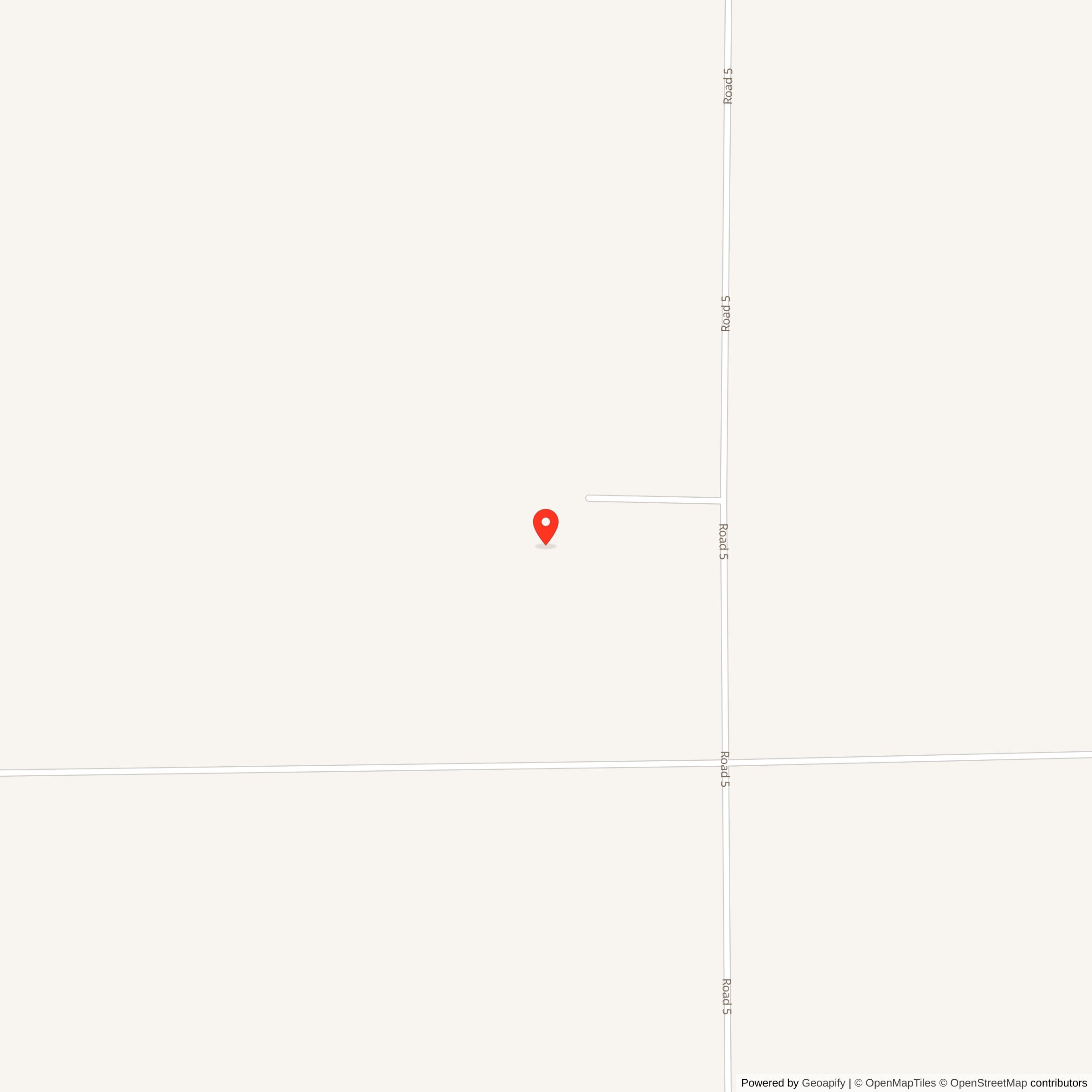 Map Showing Street Level location of Launch Facility R-07, Wyoming